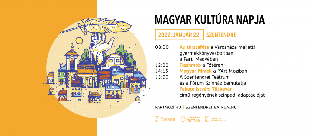 A város különböző részein a Magyar Kultúra Napját ünneplik 22-én