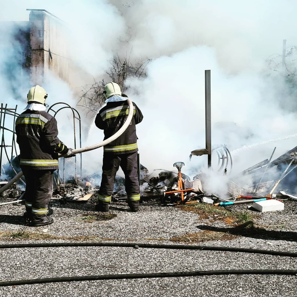 Tűz volt egy volt raktárépület közelében szombaton