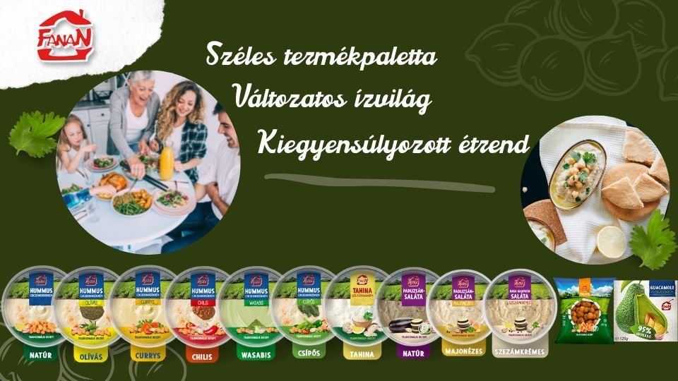 A FANAN Hummus finom ízei Szentendrére érkeztek!