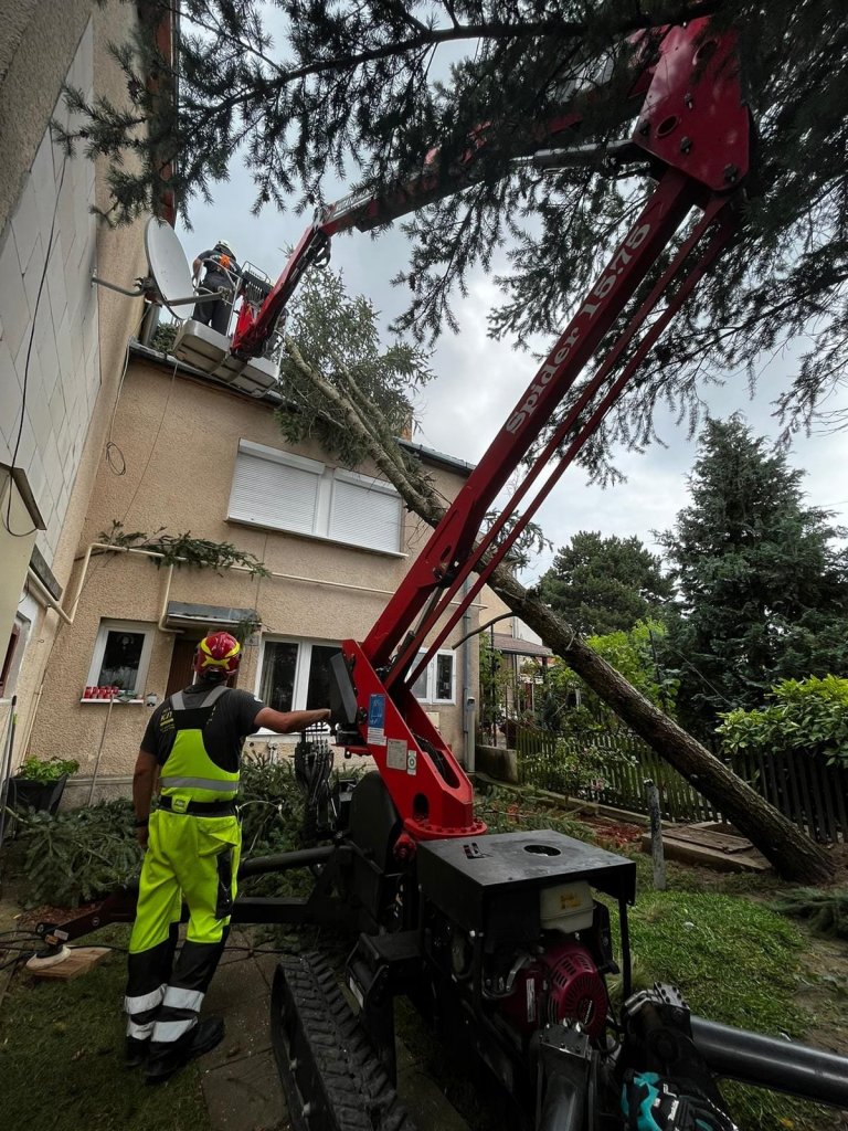 Pusztított a vihar a hétvégén