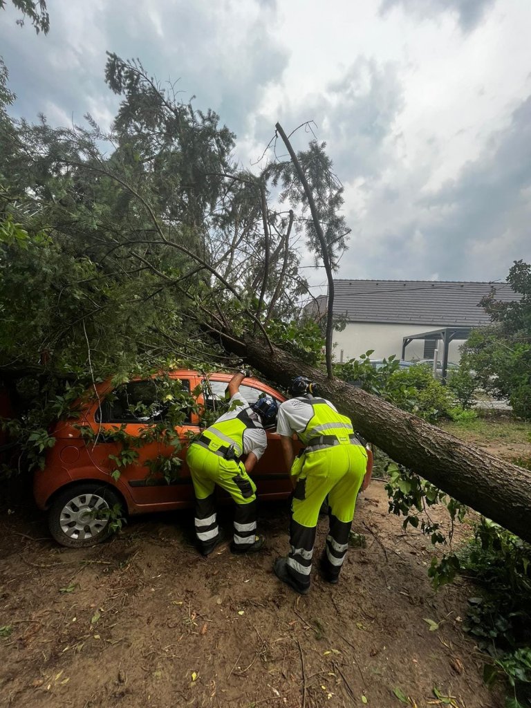 Pusztított a vihar a hétvégén