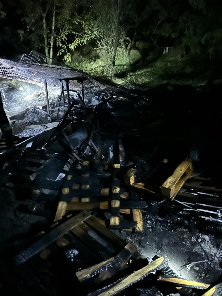 Lakatlan ház égett Budakalászon