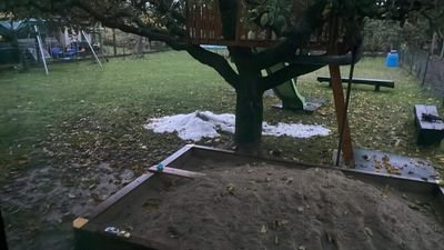 Jégeső volt éjjel Pomázon