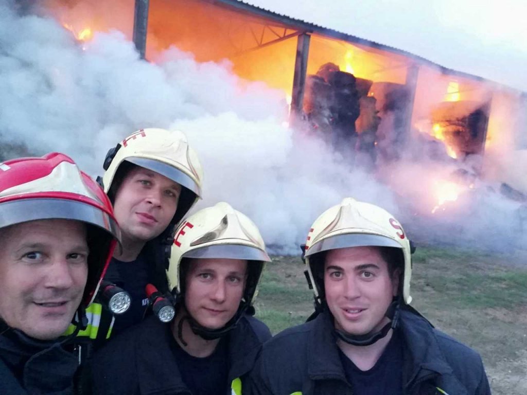 Az Év Tűzoltója: Gallai Balázs Krisztián, tűzoltó százados
