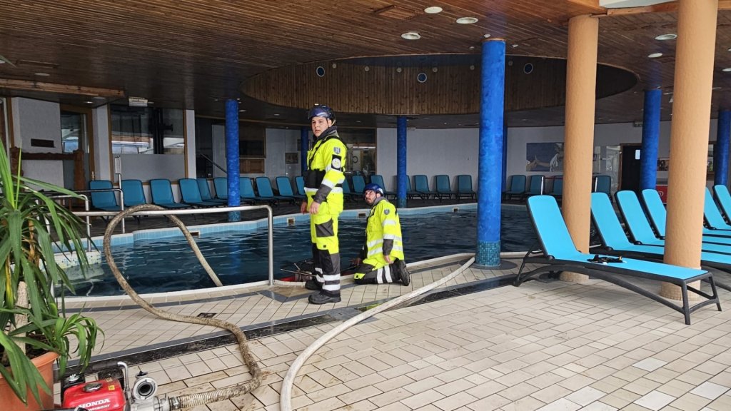 Tűz volt a visegrádi Hotel Silvanusban 