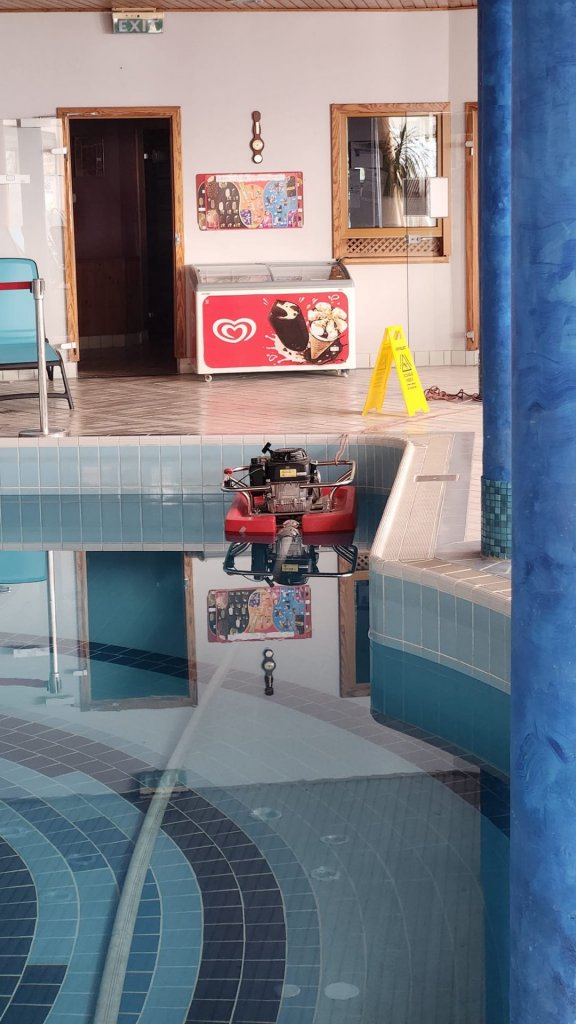 Tűz volt a visegrádi Hotel Silvanusban 