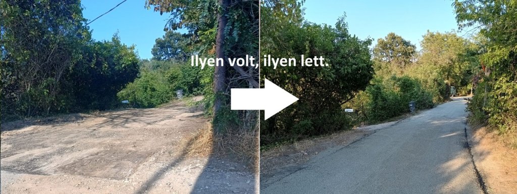 Városszerte javítják az úthibákat Budakalászon