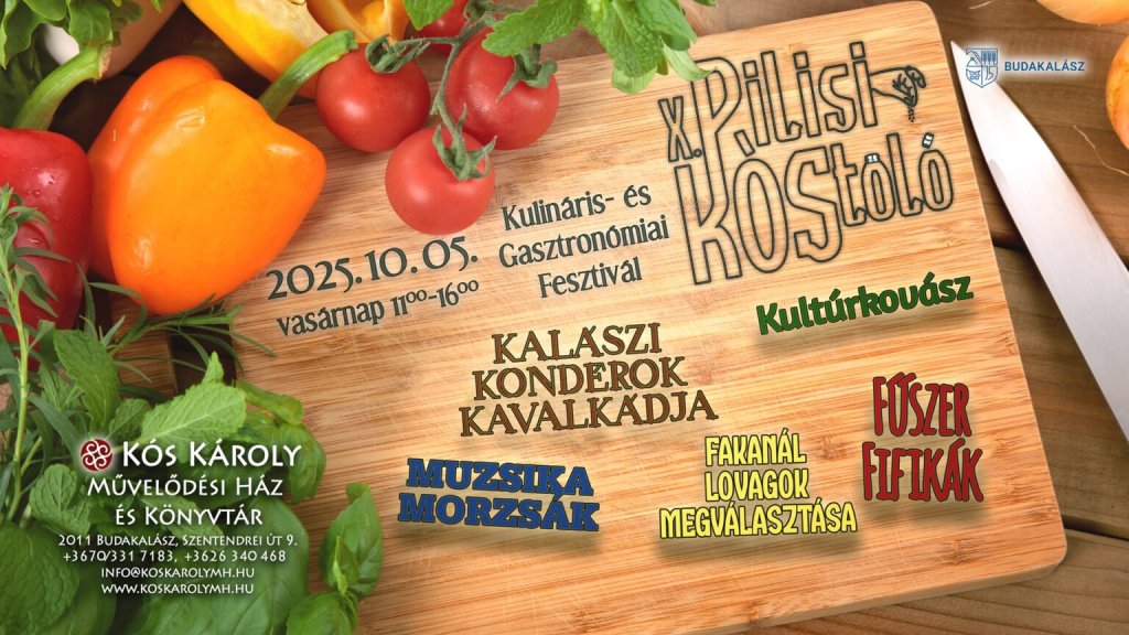 Ízek és programok a Városnapon és a Pilisi Kóstolón