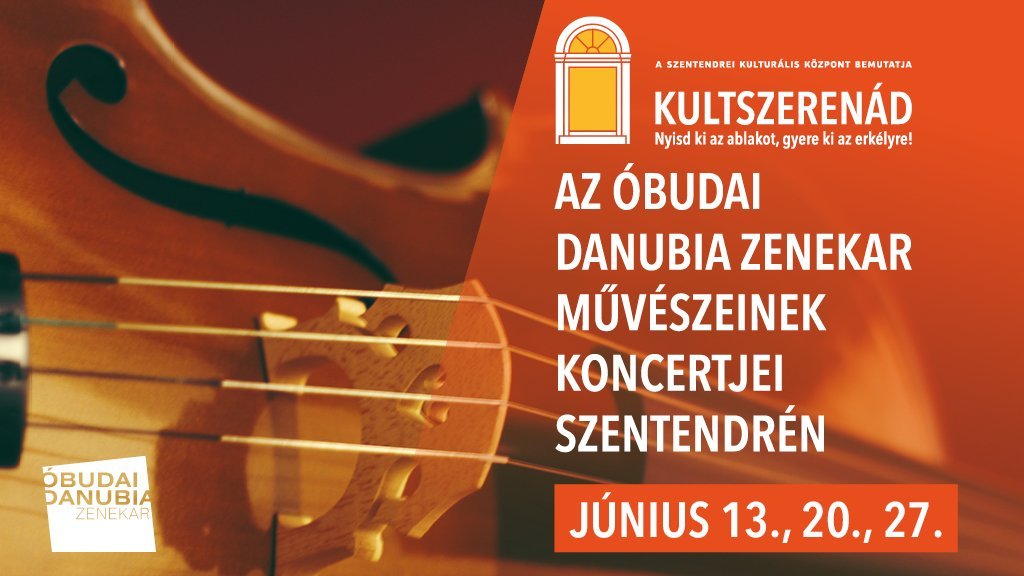 Szentendrén szerenádozik az Óbudai Danubia Zenekar