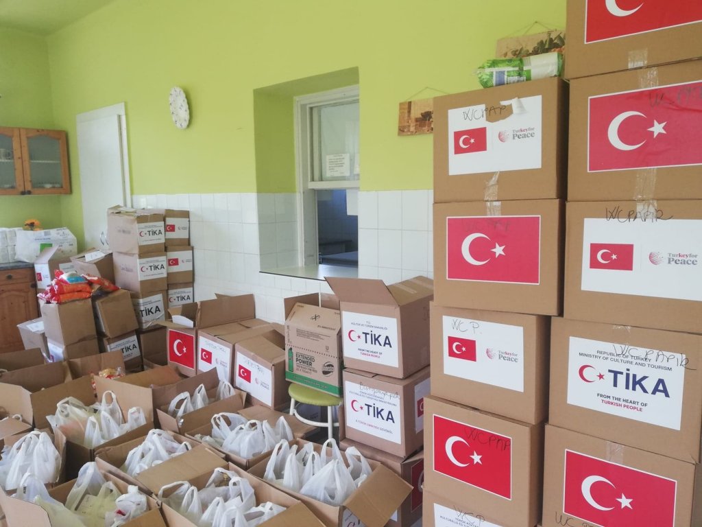 Adományt kapott a Gondozási Központ– A török nagykövetségtől jött a felajánlás