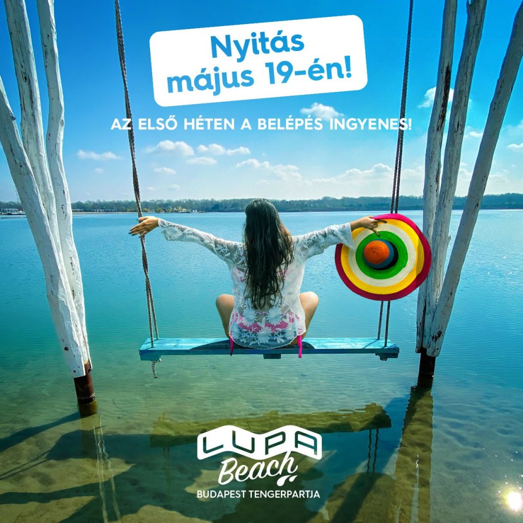 Május 19-én nyit a Lupa Beach