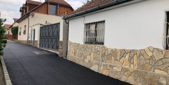 Megújul a Szentlászlói út egy szakaszának aszfaltburkolata