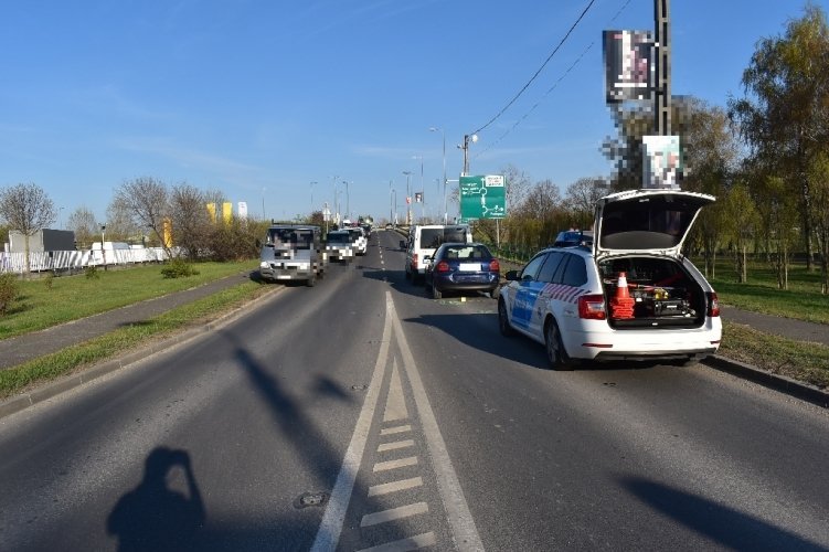 Egy nap alatt azonosították a balesetet okozó személyt