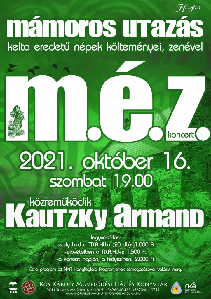 M.É.Z. koncert a Kós Károly Művelődési Ház és Könyvtárban