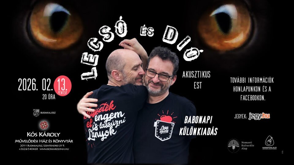 AlterPlacc: Lecsó és Dió – Leskovics Gábor és Dióssy D. Ákos érkezik a Faluházba
