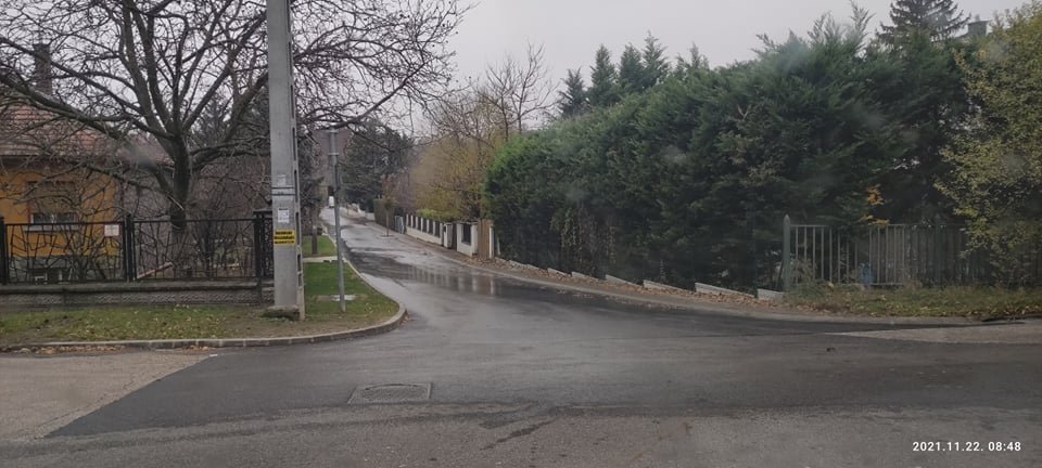 Lezárták a Kovács László utcát