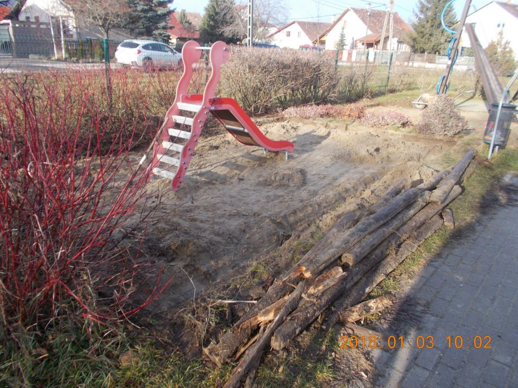 Két játszótér is megújul januárban