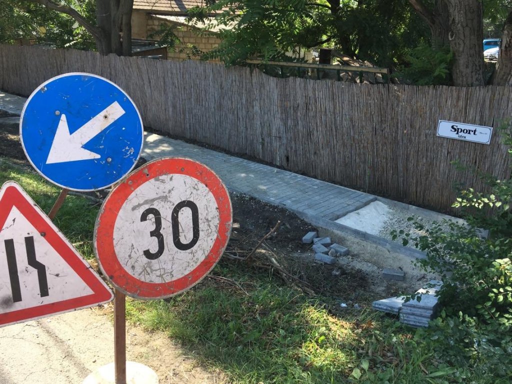 Járdaépítés – Új burkolatot kap a Sport utca gyalogútja