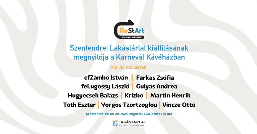 ReStart - kiállítás megnyitó