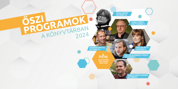 Őszi programok a könyvtárban Szentendrén