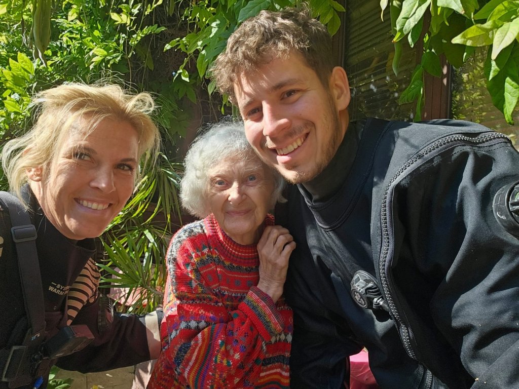 A 92 éves Éva néni jól van, az árvíz idején is a házában marad