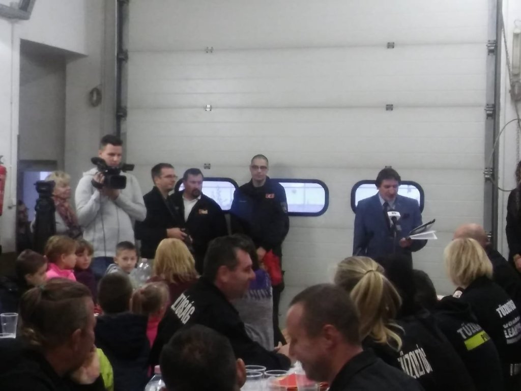 Elismerték az önkéntes tűzoltók munkáját!