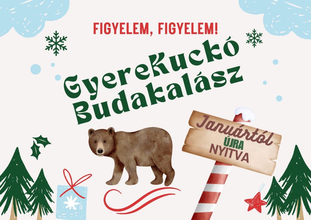 Januártól újra lesznek gyerekfoglalkozások a GyereKuckóban