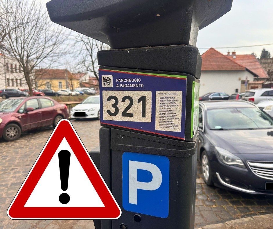 Figyelem! Egyes parkolóautomatákon méretarányos, hamis matricákat helyeztek el ismeretlen személyek