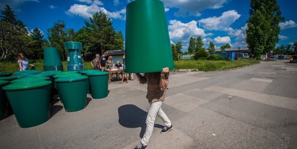 Újra ingyenes esővízgyűjtő tartályok Szentendrén – folytatódik a városi zöldprogram