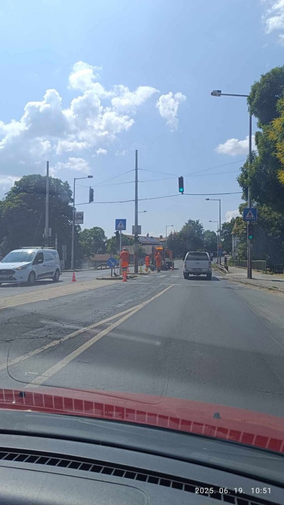 Karbantartás a 11-es főúton Szentendrén – csütörtök délutánig forgalomkorlátozásra kell számítani