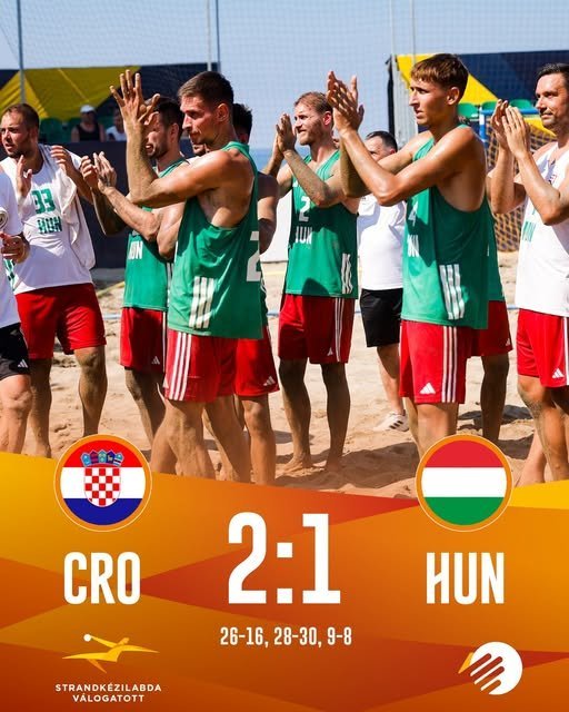 Negyedik helyen zárta az EB-t a férfi strandkézilabda-válogatott
