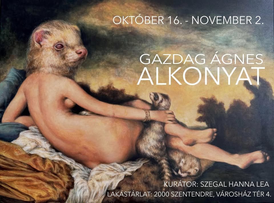 Alkonyat a vásznon – Gazdag Ágnes festményei új fényben Szentendrén