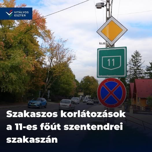 Szakaszos korlátozások burkolatfelújítási munkálatok miatt 