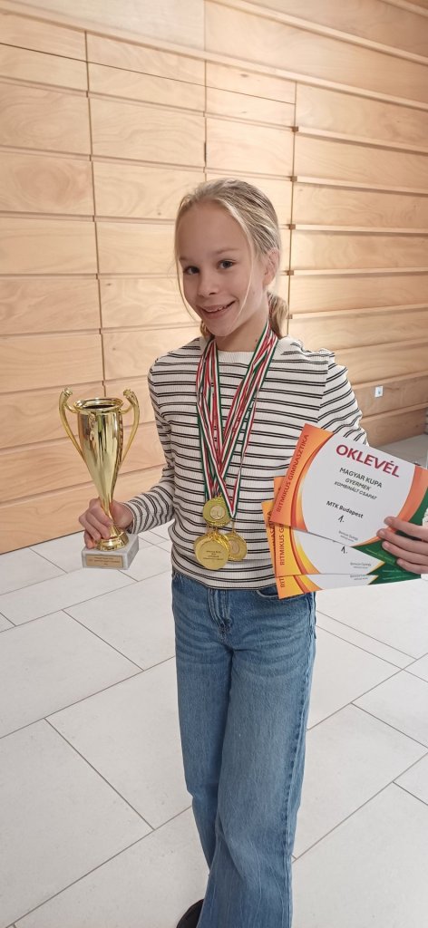 Lakatos Milla tarolt a Ritmikus Gimnasztika Magyar Kupán