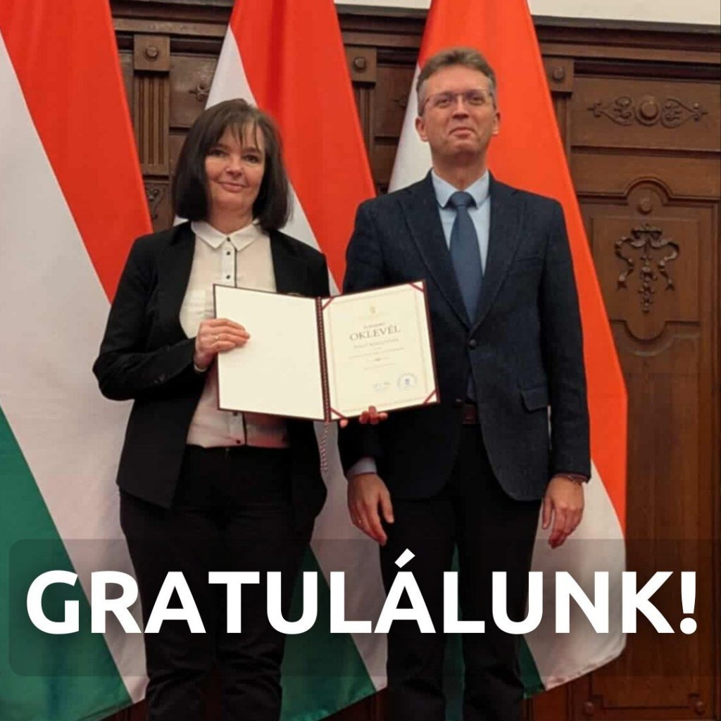 Skanzen: Miniszteri Elismerő Oklevelet kapott Nagy Magdolna