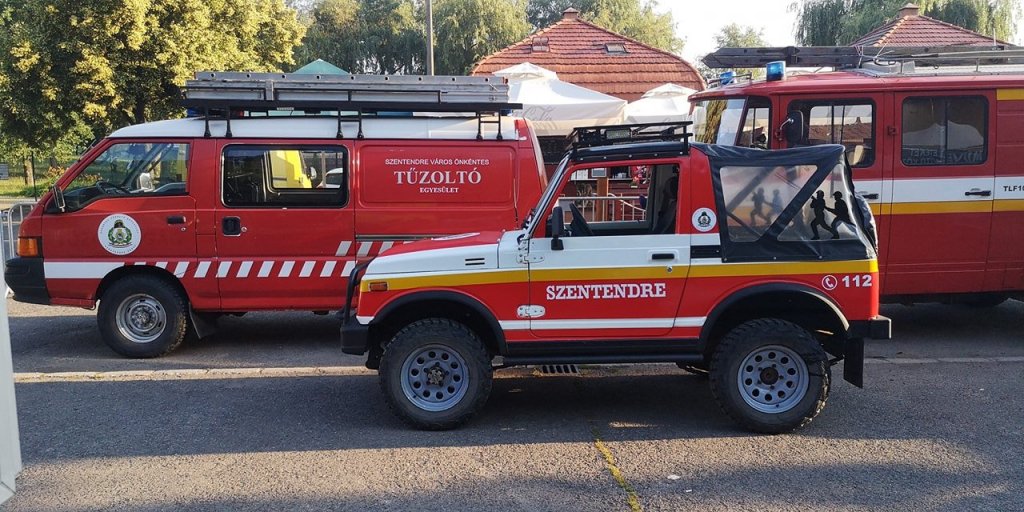 Terepjáróval bővült Szentendre Város Önkéntes Tűzoltó Egyesülete