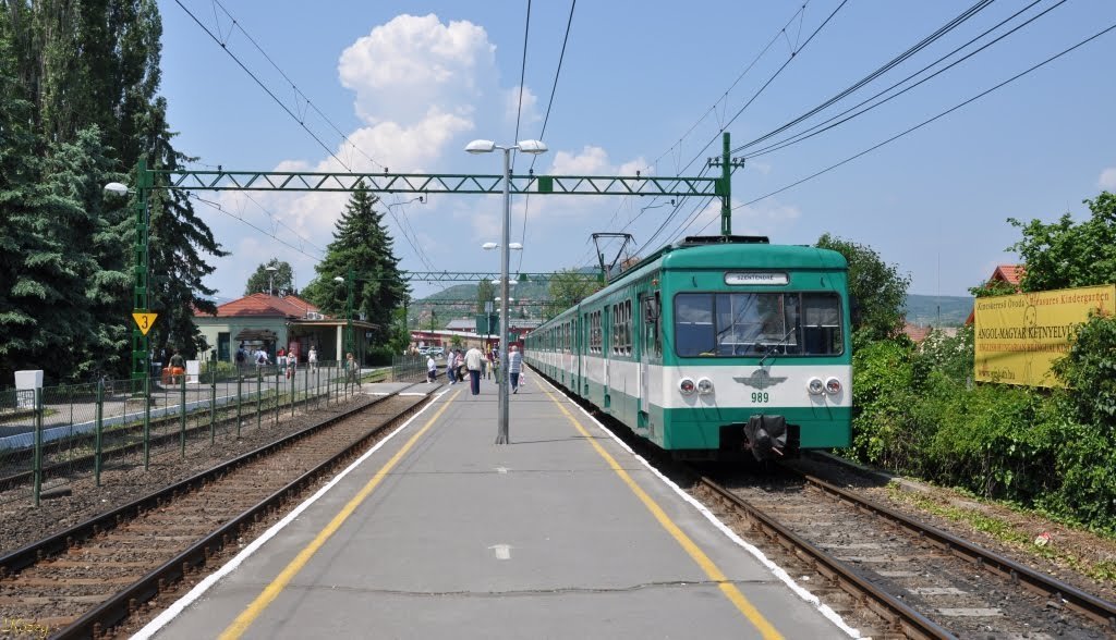 Gázolt a HÉV Pomázon!