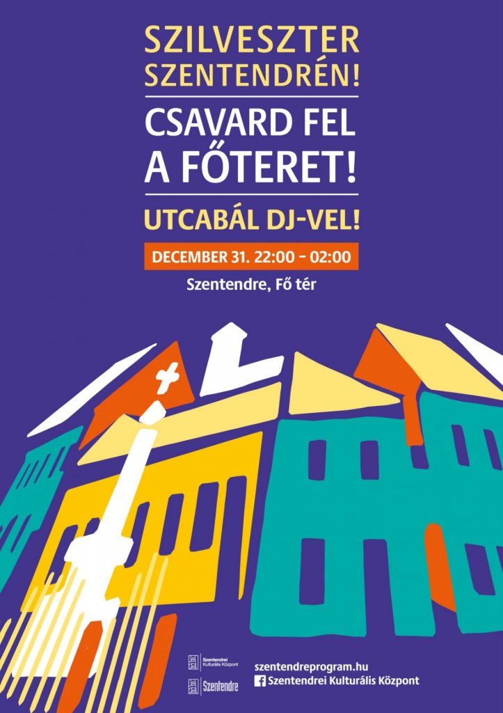 Tűzijáték helyett utcabállal várják a szentendreieket