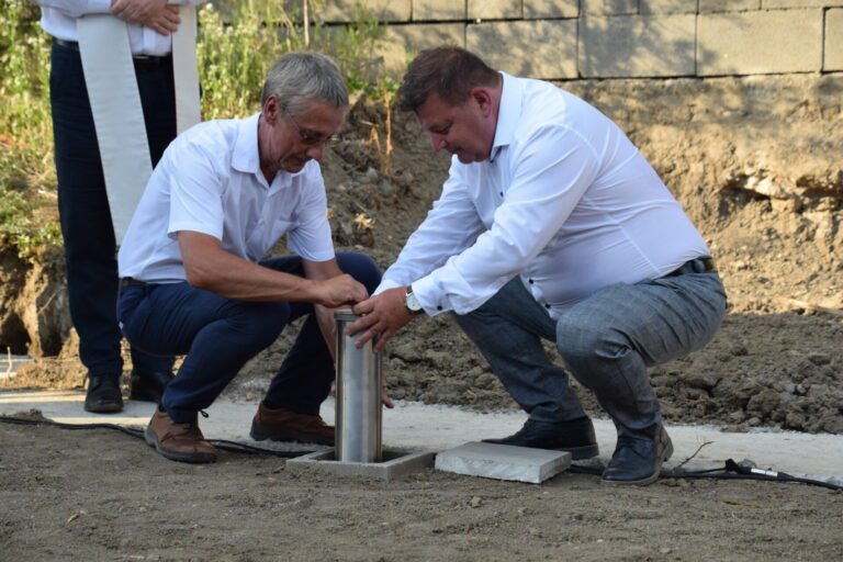 Letették a Vasút sori óvoda alapkövét