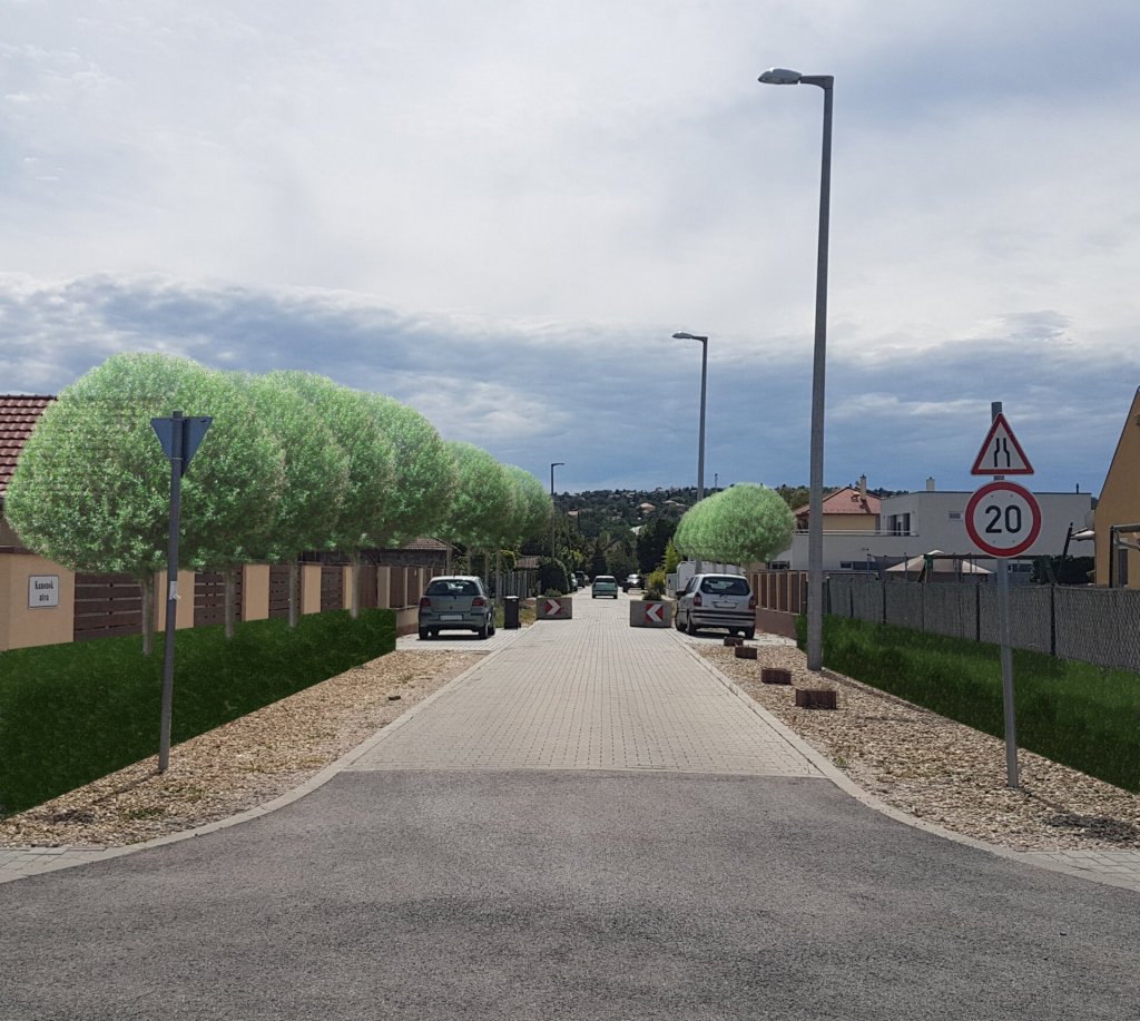 Az Alsó-Klenity zöldítési program látványtervei