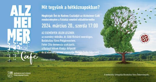 Alzheimer Café – előadás, beszélgetés a demenciáról