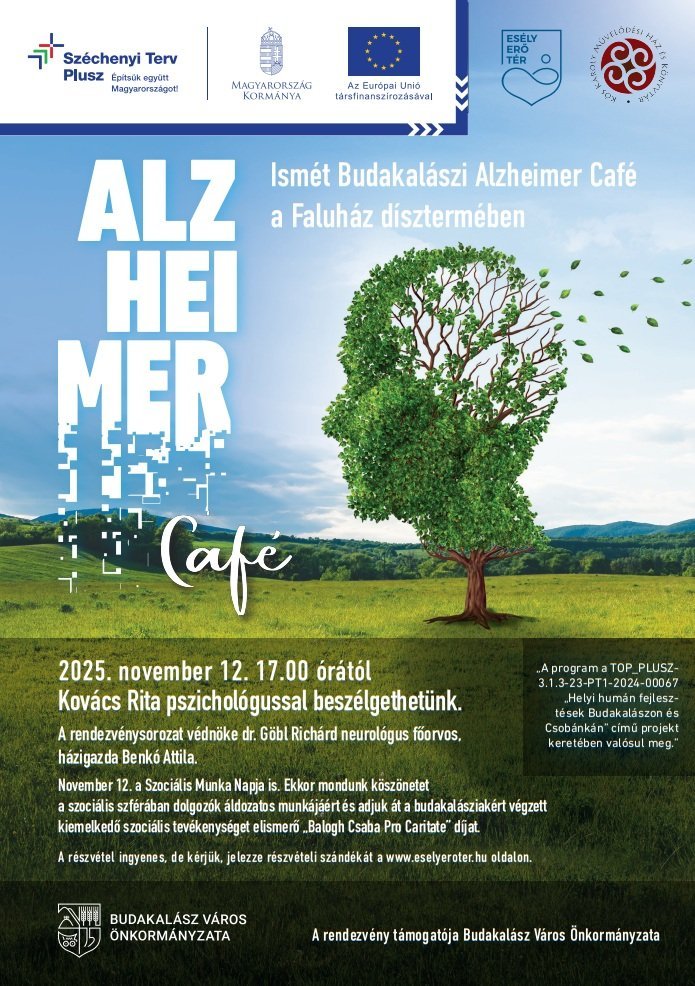 Balogh Csaba Pro Caritate Díj átadó és Alzheimer Café