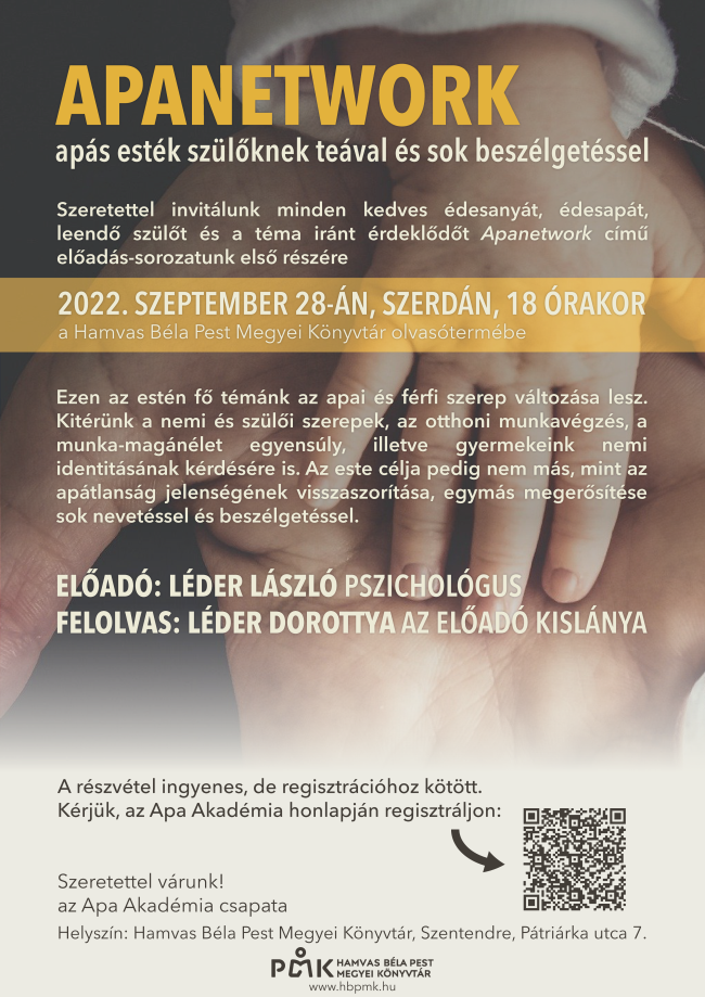 Apanetwork: az apai és férfi szerep változása