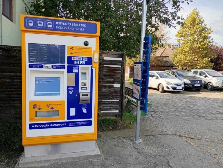 Már ezen az állomáson is van jegyautomata