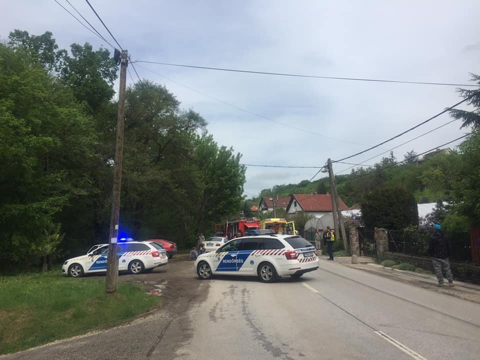 Súlyos baleset Szentendrén, több sérült is van