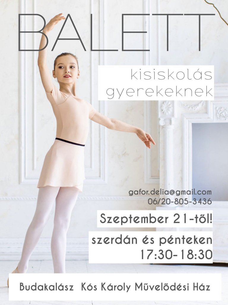 Klasszikus balett gyerekeknek