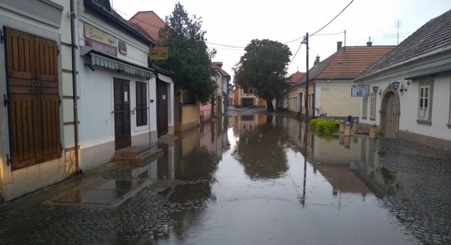 Korszerűsítik a belváros vízelvezetését