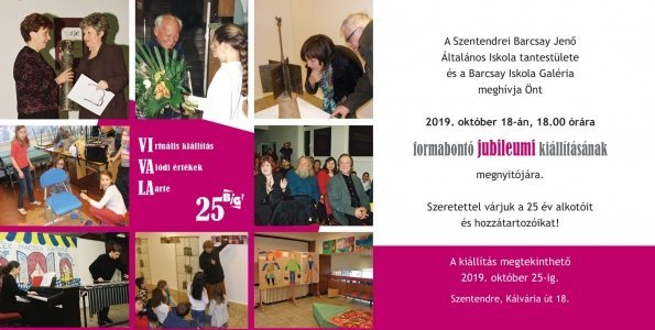 25 éves a Barcsay Iskola Galéria