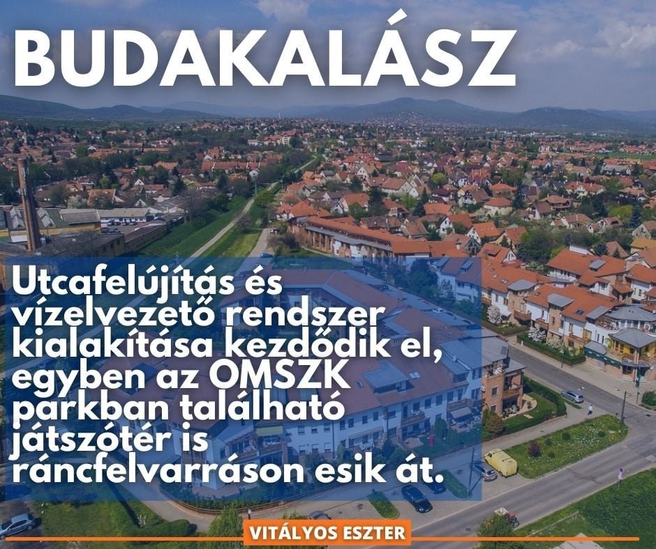 Fejlesztések Budakalászon