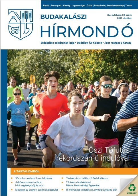 Megjelent a Budakalászi Hírmondó októberi száma